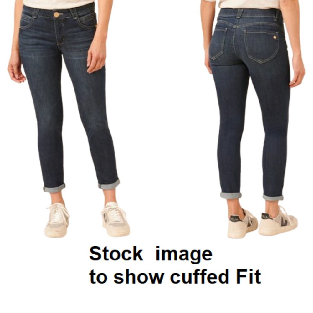 Democracy "Ab"solution® Ankle Skimmer Indigo Denim Skinny Jeans Style# B1176BKAN